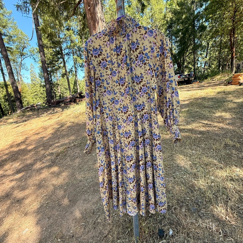 No. 6 Floral Long-Sleeve Dress